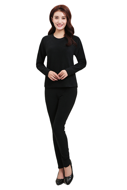 Midnight Black · Women’s Thermal Set